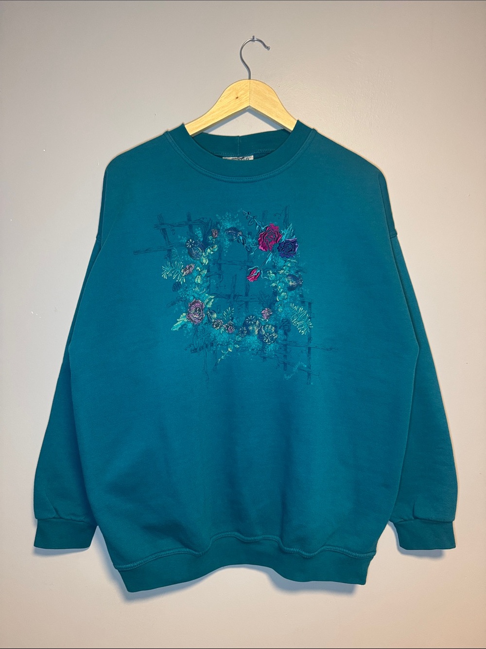 Vintage Garden Northern Reflections Crewneck / Large / 90s